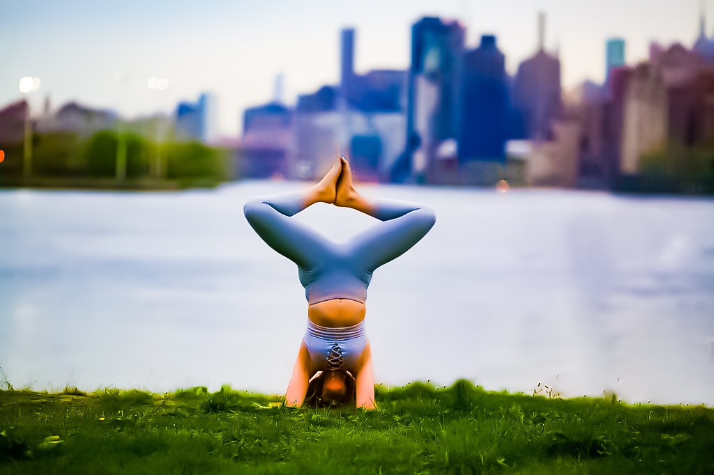 Butterfly Headstand